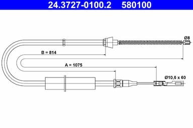 Trose, Stāvbremžu sistēma ATE 24.3727-0100.2 1