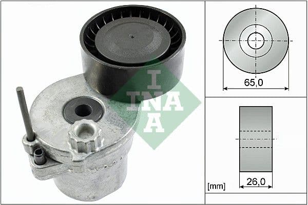 Siksnas spriegotājs, Ķīļsiksna INA 534 0570 10 1