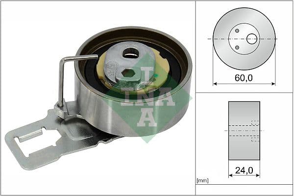 Spriegotājrullītis, Gāzu sadales mehānisma piedziņas siksna Schaeffler INA 531 0829 10 1