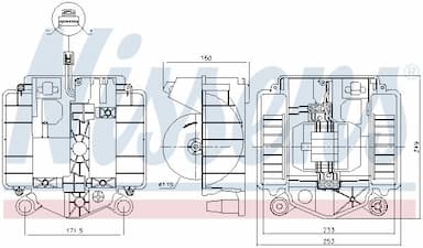 Salona ventilators NISSENS 87461 6