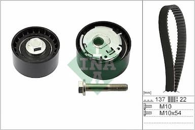 Zobsiksnas komplekts Schaeffler INA 530 0536 10 1