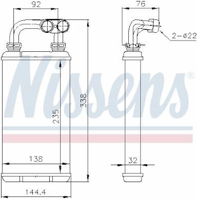 Siltummainis, Salona apsilde NISSENS 70519 6