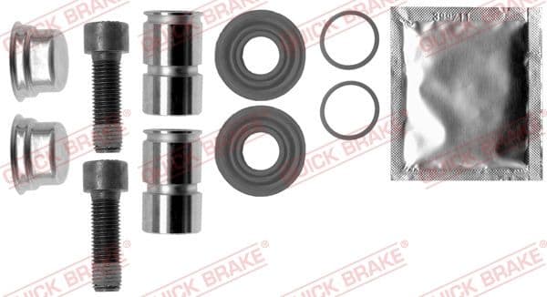 Virzītājčaulu komplekts, Bremžu suports QUICK BRAKE 113-1307X 1