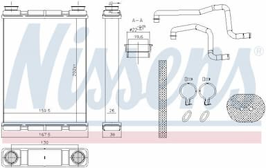 Siltummainis, Salona apsilde NISSENS 707203 7