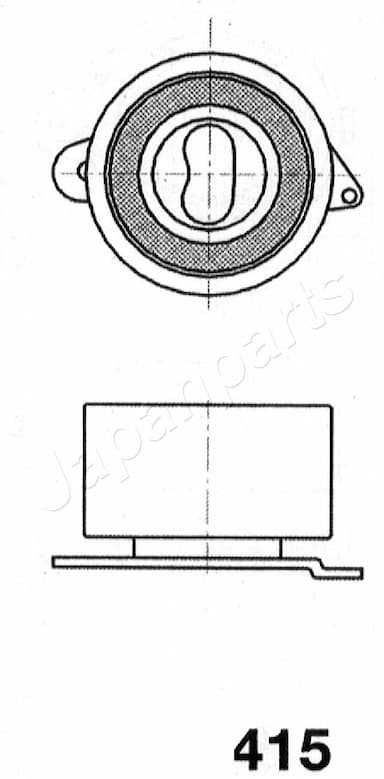 Siksnas spriegotājs, Zobsiksna JAPANPARTS BE-415 2