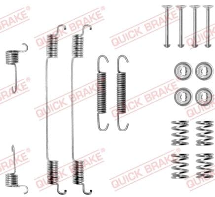 Piederumu komplekts, Bremžu loki QUICK BRAKE 105-0682 1