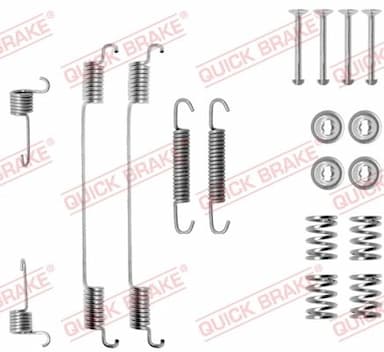 Piederumu komplekts, Bremžu loki QUICK BRAKE 105-0682 1