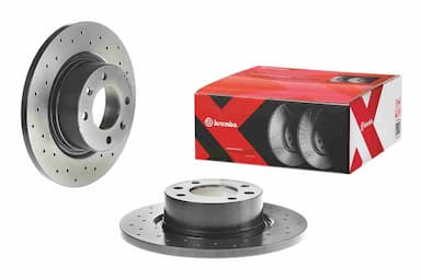 Bremžu diski BREMBO 08.8727.1X 2