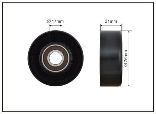 Spriegotājrullītis, Ķīļrievu siksna CAFFARO 500508 1