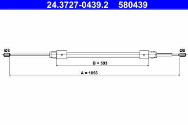 Trose, Stāvbremžu sistēma ATE 24.3727-0439.2 1