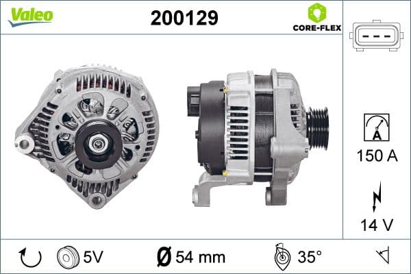 Ģenerators VALEO 200129 1