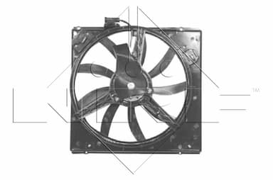 Ventilators, Motora dzesēšanas sistēma NRF 47052 1