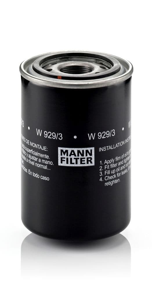 Eļļas filtrs MANN-FILTER W 929/3 1