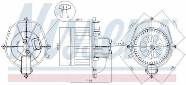 Salona ventilators NISSENS 87518 1