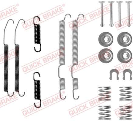 Piederumu komplekts, Bremžu loki QUICK BRAKE 105-0760 1