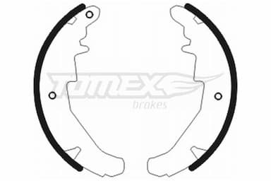 Bremžu loku komplekts TOMEX Brakes TX 20-76 1