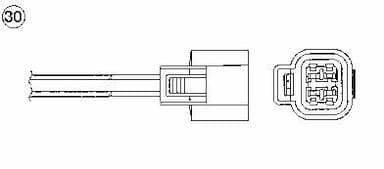 Lambda zonde NTK 95320 1