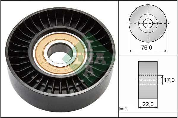 Spriegotājrullītis, Ķīļrievu siksna INA 531 0677 30 1