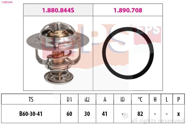 Termostats, Dzesēšanas šķidrums EPS 1.880.844 1