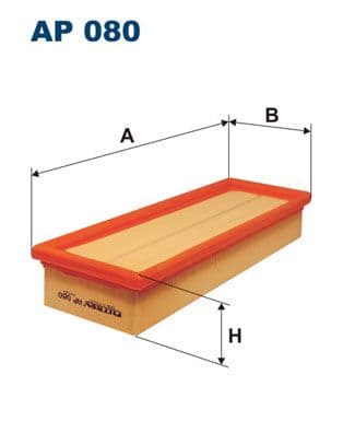 Gaisa filtrs FILTRON AP 080 1