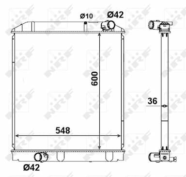 Radiators NRF 58442 1