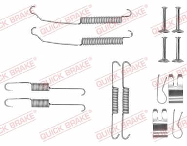 Piederumu komplekts, Bremžu loki QUICK BRAKE 105-0882 1