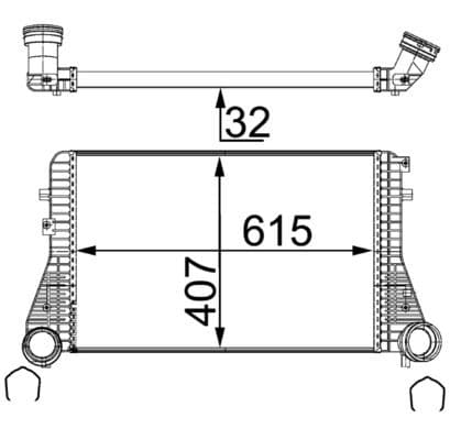 Starpdzesētājs MAHLE CI 83 000S 1