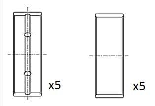 Kloķvārpstas gultnis FAI AutoParts BM1058-STD 1