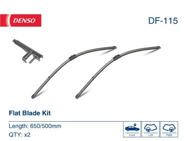 Stikla tīrītāja slotiņa DENSO DF-115 1