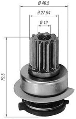 Zobrats, Starteris MAGNETI MARELLI 940113020291 1