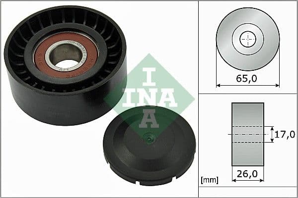 Parazīt-/Vadrullītis, Ķīļrievu siksna INA 532 0557 10 1