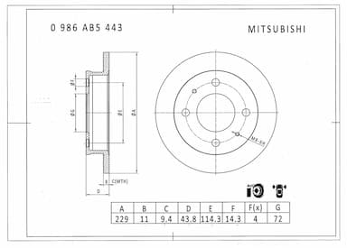 Zobsiksna BOSCH 1 987 949 604 7