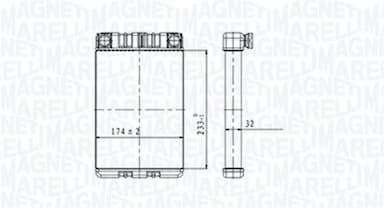 Siltummainis, Salona apsilde MAGNETI MARELLI 350218428000 1