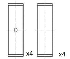 Klaņa gultnis FAI AutoParts BB2042-STD 1