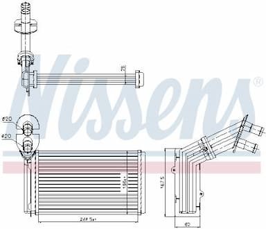 Siltummainis, Salona apsilde NISSENS 73973 7