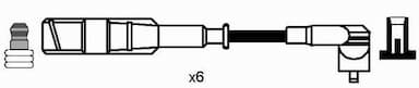 Augstsprieguma vadu komplekts NGK 0932 2