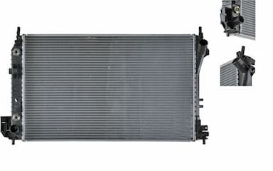 Radiators, Motora dzesēšanas sistēma MAHLE CR 1497 000S 1