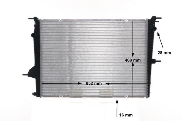 Radiators, Motora dzesēšanas sistēma MAHLE CR 1197 000S 1