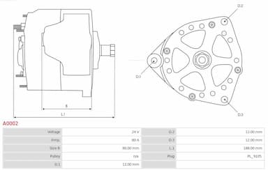 Ģenerators AS-PL A0002 5