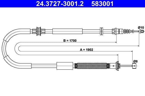 Trose, Stāvbremžu sistēma ATE 24.3727-3001.2 1