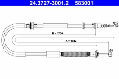 Trose, Stāvbremžu sistēma ATE 24.3727-3001.2 1