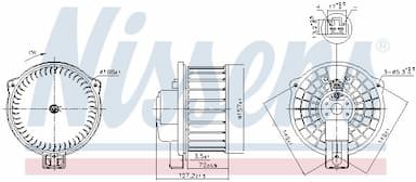 Salona ventilators NISSENS 87631 1