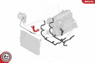 Radiatora cauruļvads ESEN SKV 43SKV737 4