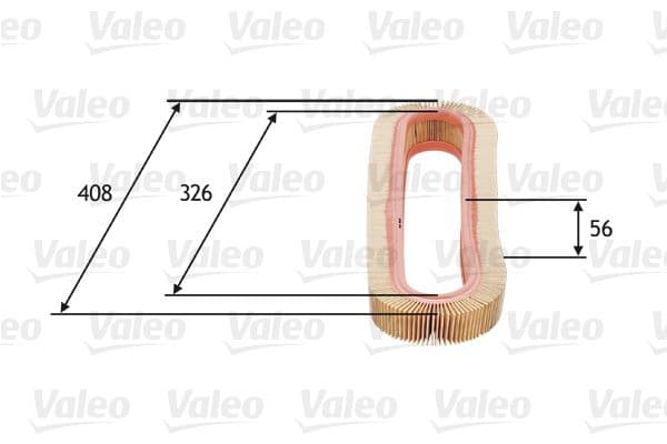 Gaisa filtrs VALEO 585667 1