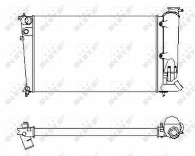 Radiators, Motora dzesēšanas sistēma NRF 58922 4