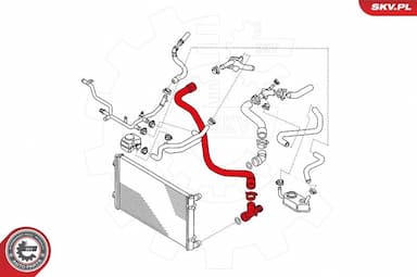 Radiatora cauruļvads ESEN SKV 24SKV344 1