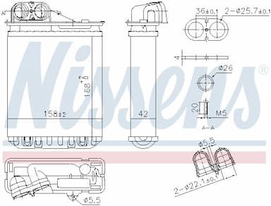 Siltummainis, Salona apsilde NISSENS 707301 6