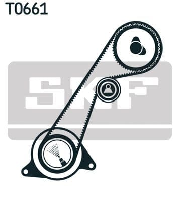 Zobsiksnas komplekts SKF VKMA 94616 2