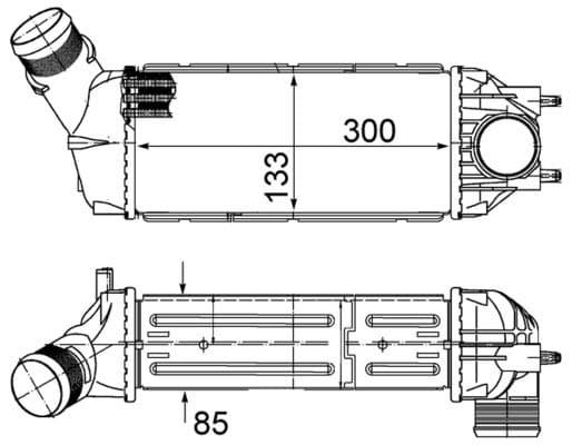 Starpdzesētājs MAHLE CI 492 000S 1