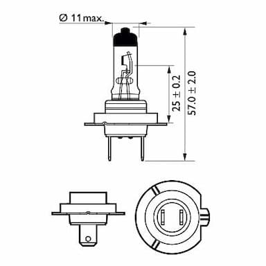 Kvēlspuldze PHILIPS 12972XVPB1 3